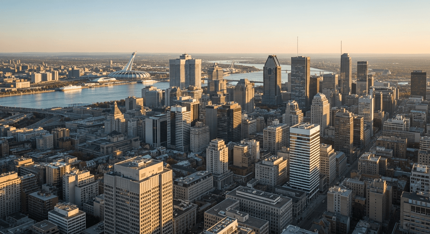 Montreal, QC cityscape