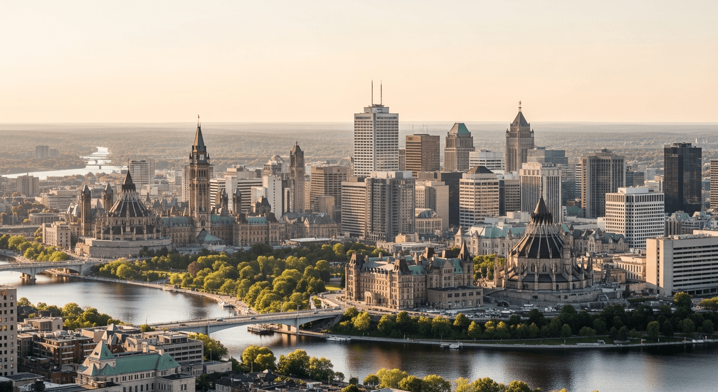 Ottawa, ON cityscape