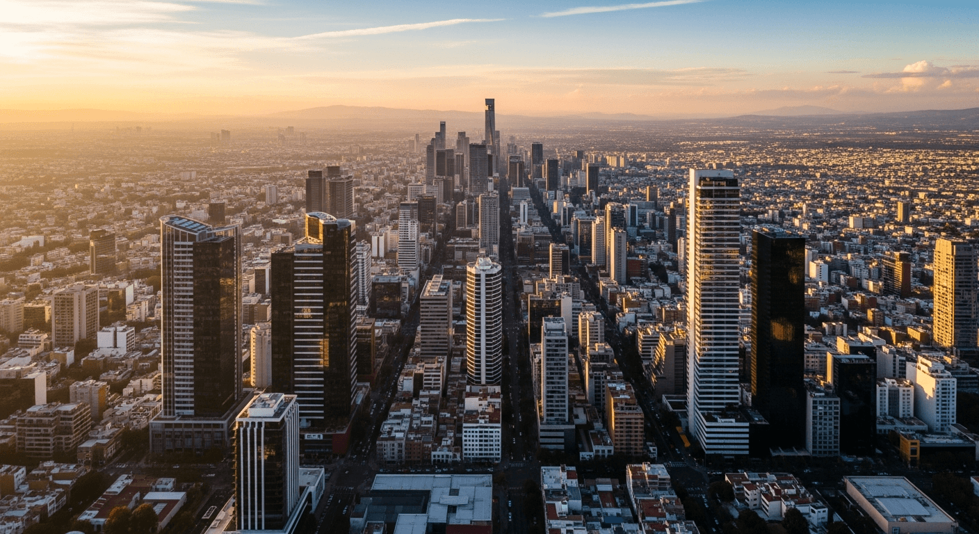 Mexico City, CMX paisaje urbano