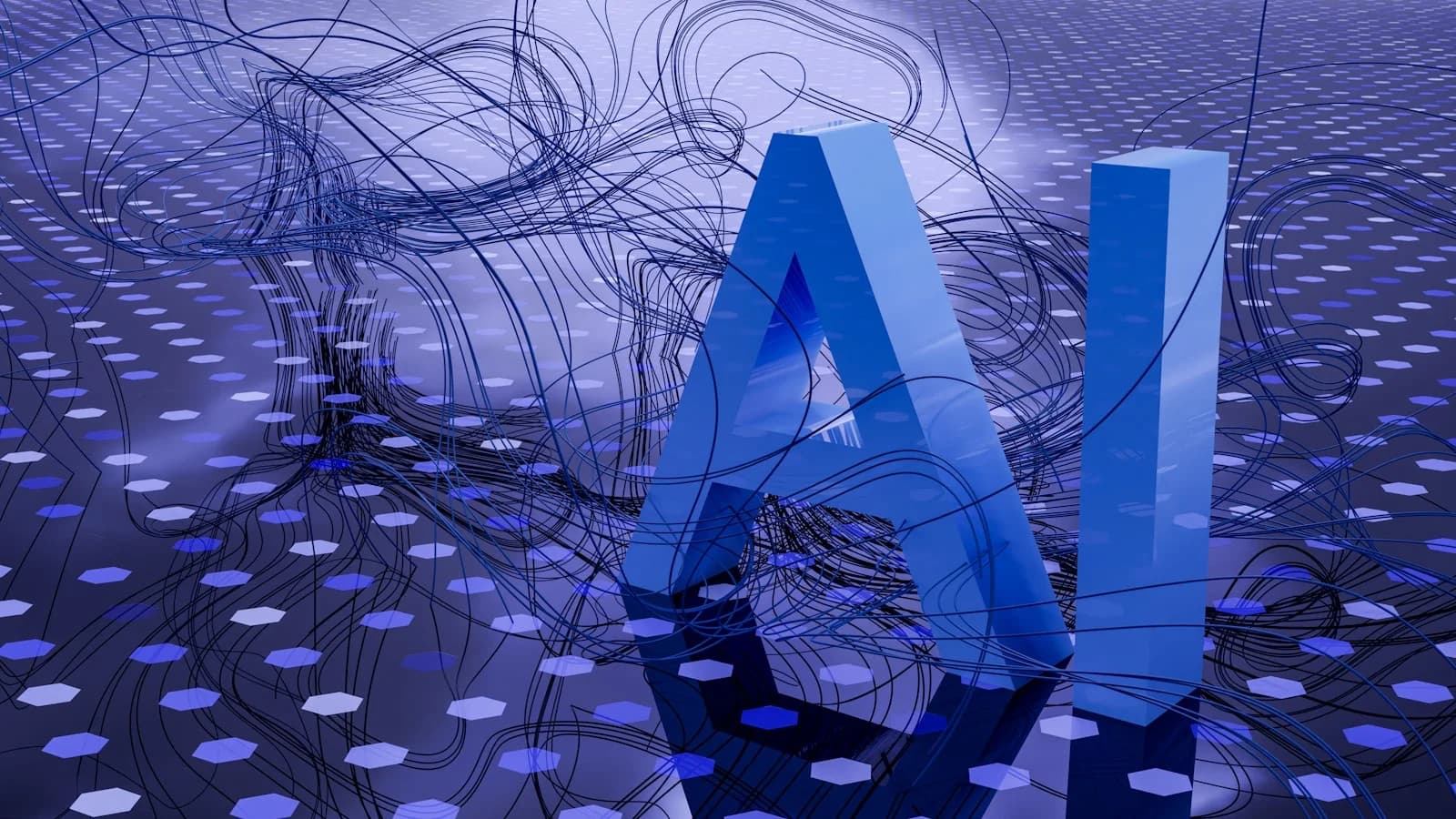 AI Neural Network Background